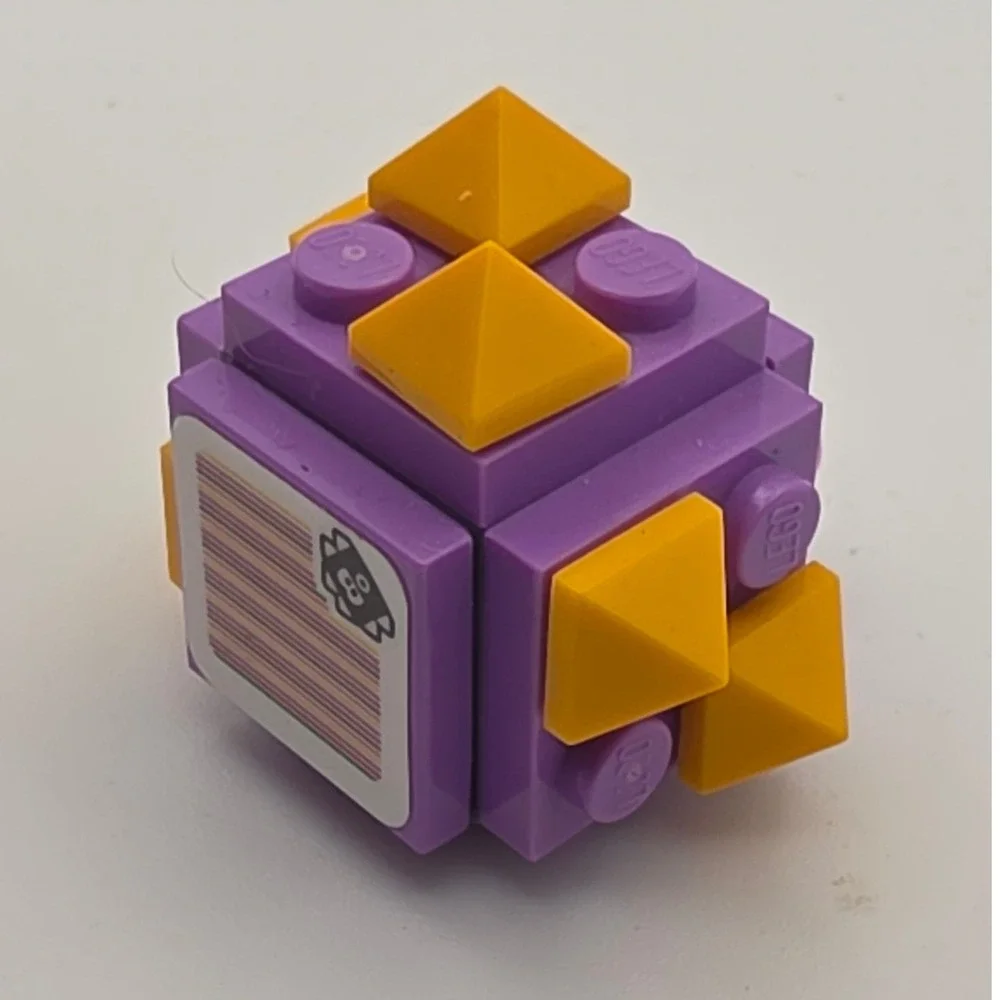 LEGO Super Mario Spiny Cheep Cheep Mini Figure Purple Excellent